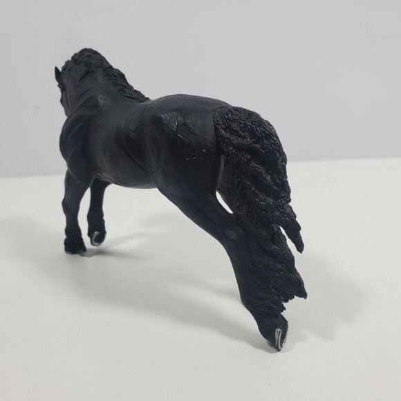 2005 Safari LTD Friesian Horse Black 5" Figure Retired - Picture 7 of 16